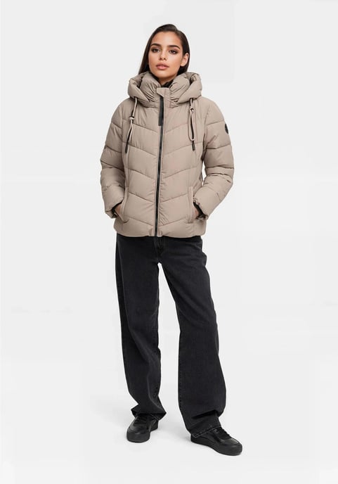 Marikoo Damen Winterjacke Sahnemausii XVI mit abnehmbarer Kapuze - Image 6