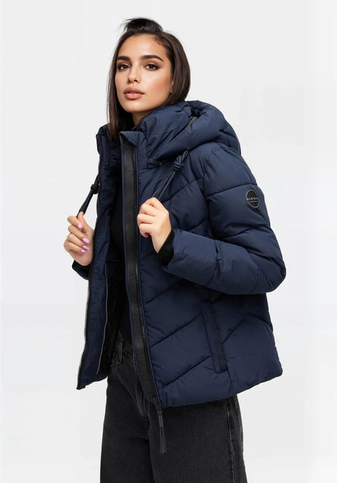 Marikoo Damen Winterjacke Sahnemausii XVI mit abnehmbarer Kapuze - Image 6