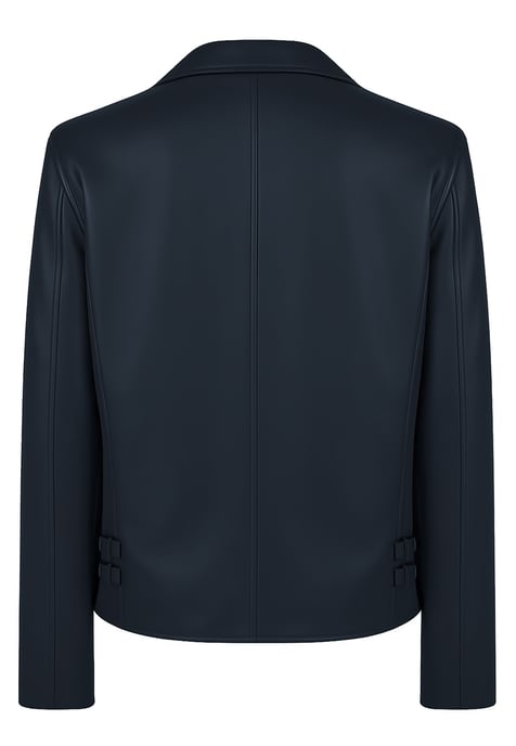 Lederjacke Lederjacke Mit Reißverschluss - Image 3