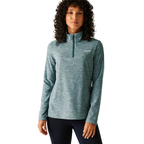 Regatta - "Sweetheart" Fleece-Oberteil für Damen, mit kurzem Reißverschluss (Fichtengrün) - Image 4