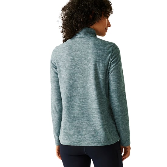 Regatta - "Sweetheart" Fleece-Oberteil für Damen, mit kurzem Reißverschluss (Fichtengrün) - Image 5