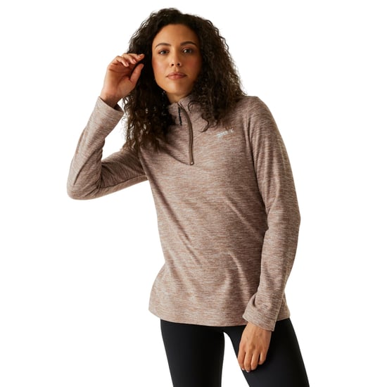 Regatta - "Sweetheart" Fleece-Oberteil für Damen, mit kurzem Reißverschluss (Mokka) - Image 4