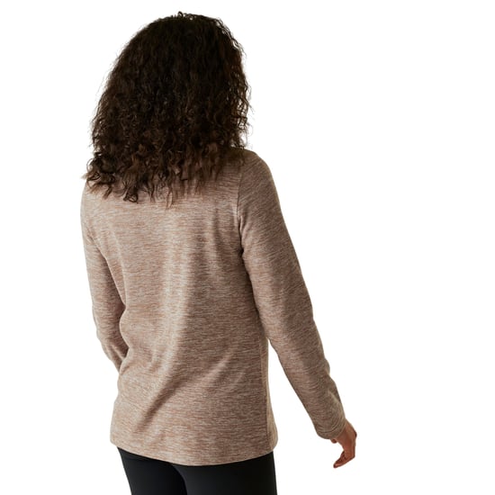 Regatta - "Sweetheart" Fleece-Oberteil für Damen, mit kurzem Reißverschluss (Mokka) - Image 5