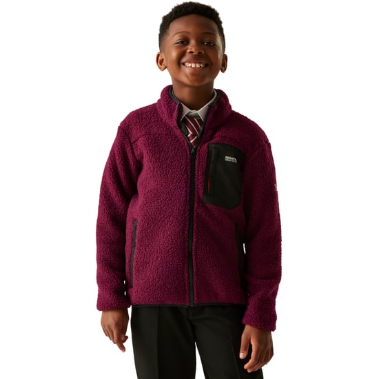 Regatta - "Frankie" Fleecejacke für Kinder, Durchgehender Reißverschluss (Dunkel-Orange) - Image 4