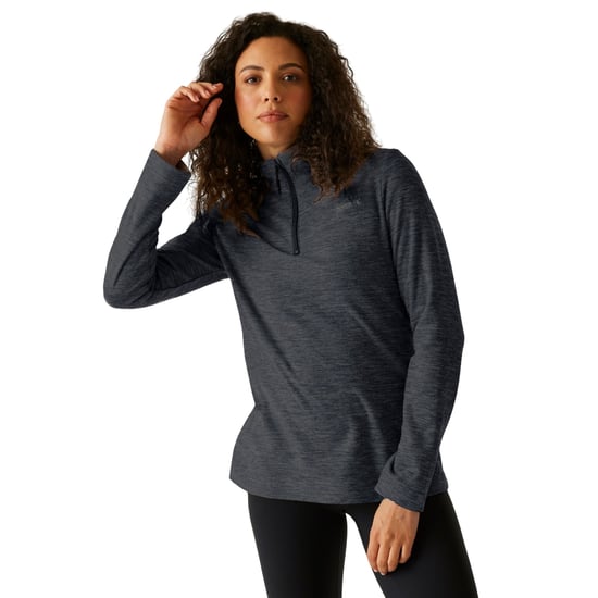 Regatta - "Sweetheart" Fleece-Oberteil für Damen, mit kurzem Reißverschluss (Mittelgrau) - Image 4