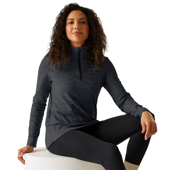 Regatta - "Sweetheart" Fleece-Oberteil für Damen, mit kurzem Reißverschluss (Mittelgrau) - Image 6