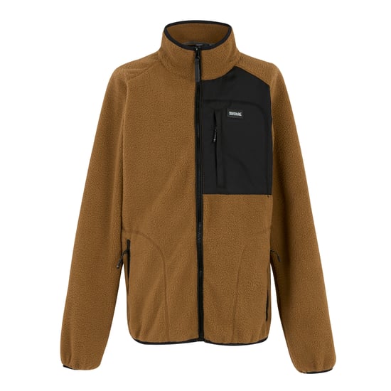 Regatta Herren Frankie Borg Fleecejacke (Nussbraun) - Image 1