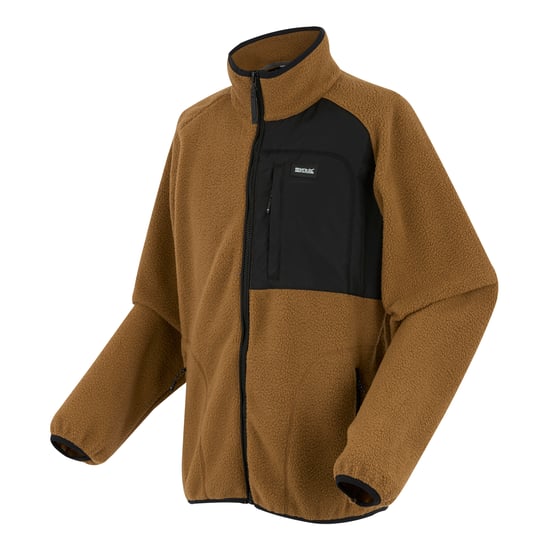 Regatta Herren Frankie Borg Fleecejacke (Nussbraun) - Image 3