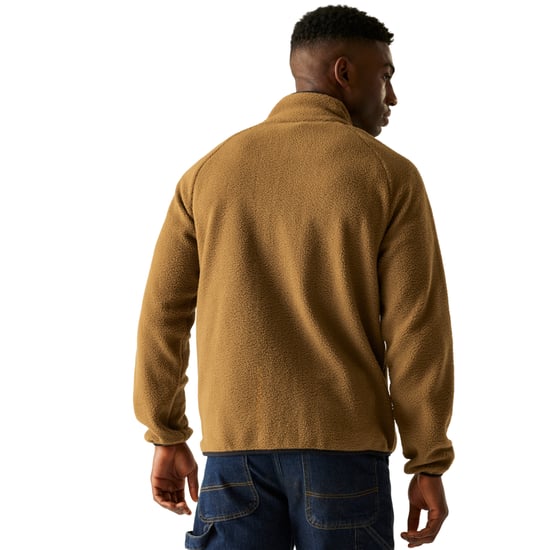 Regatta Herren Frankie Borg Fleecejacke (Nussbraun) - Image 4