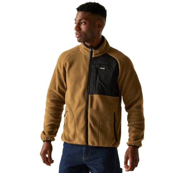Regatta Herren Frankie Borg Fleecejacke (Nussbraun) - Image 5