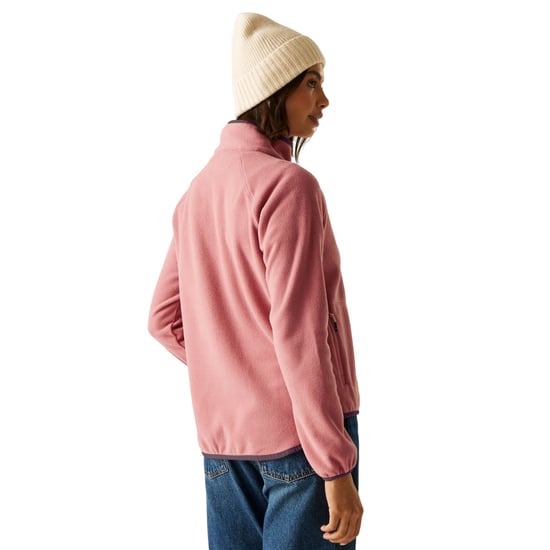 Regatta Damen Frankie Full Zip Fleecejacke (Staubiges Rosa) - Image 5