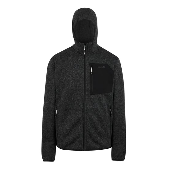 Regatta - "Newhill" Fleecejacke für Herren, Durchgehender Reißverschluss, meliert (Asche) - Image 1