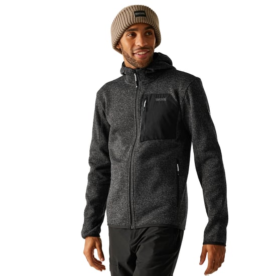 Regatta - "Newhill" Fleecejacke für Herren, Durchgehender Reißverschluss, meliert (Asche) - Image 4