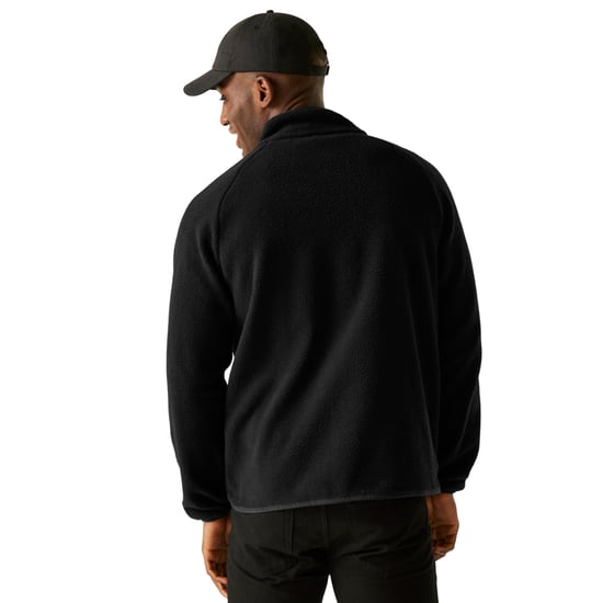 Regatta Herren Frankie Borg Fleecejacke (Schwarz) - Image 5