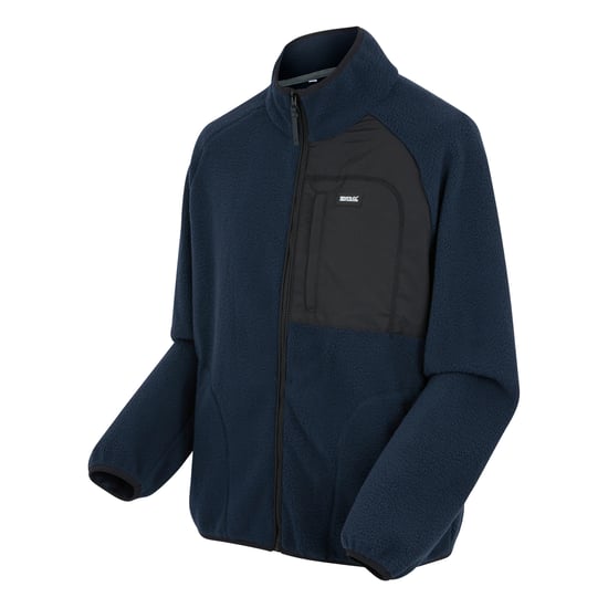 Regatta Herren Frankie Borg Fleecejacke (Marineblau) - Image 3