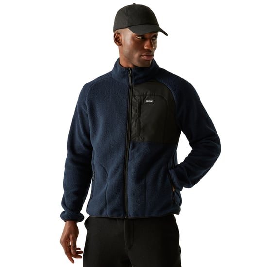 Regatta Herren Frankie Borg Fleecejacke (Marineblau) - Image 4