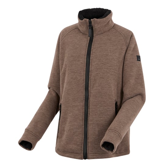 Regatta Damen Emilde Fleecejacke mit vollem Reißverschluss (Mokka) - Image 3