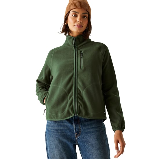 Regatta Damen Frankie Full Zip Fleecejacke (Dunkelkhaki) - Image 4