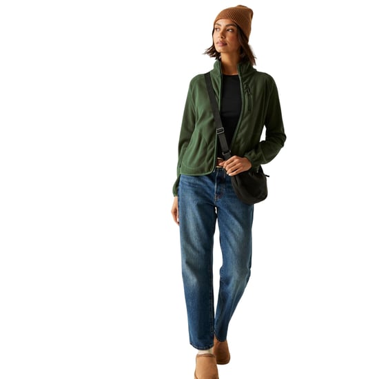 Regatta Damen Frankie Full Zip Fleecejacke (Dunkelkhaki) - Image 6