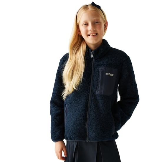 Regatta - "Frankie" Fleecejacke für Kinder, Durchgehender Reißverschluss (Marine) - Image 4