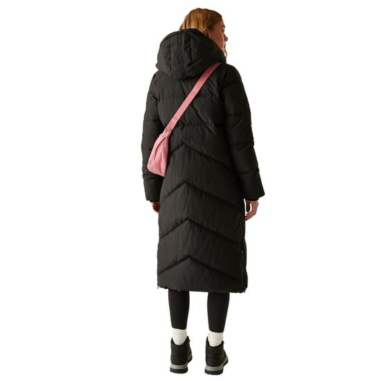 Regatta Damen Ujeane Wattierte Jacke (Schwarz) - Image 5
