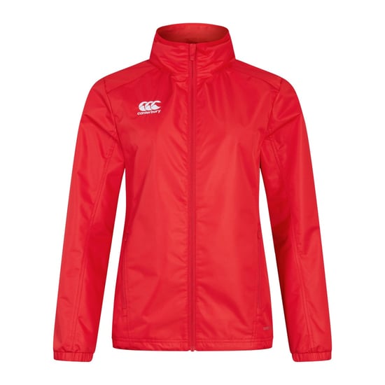 Canterbury - "Club" Jacke, wasserfest für Damen, Durchgehender Reißverschluss, Vaposhield-Material (Fahnenrot) - Image 1