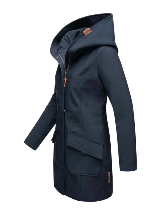 Marikoo Damen Softshelljacke – Mayleen, wasserabweisend mit Kapuze - Image 3