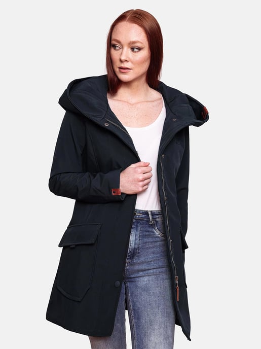 Marikoo Damen Softshelljacke – Mayleen, wasserabweisend mit Kapuze - Image 6