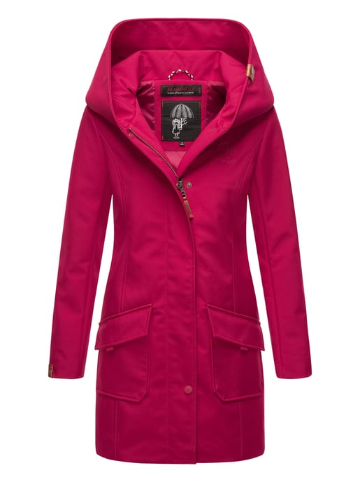 Marikoo Damen Softshelljacke – Mayleen, wasserabweisend mit Kapuze - Image 1