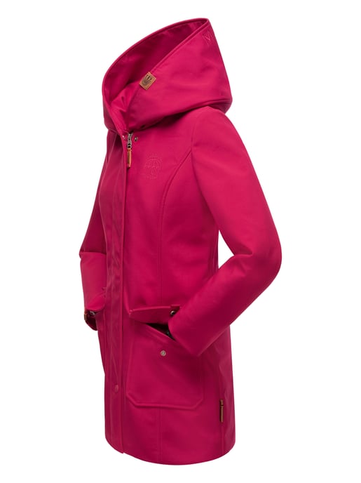 Marikoo Damen Softshelljacke – Mayleen, wasserabweisend mit Kapuze - Image 4