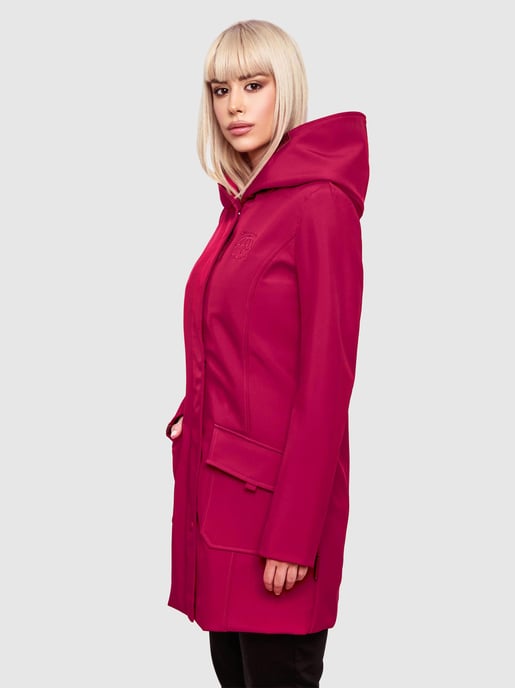 Marikoo Damen Softshelljacke – Mayleen, wasserabweisend mit Kapuze - Image 6