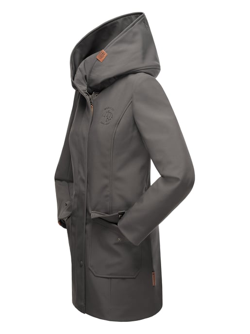 Marikoo Damen Softshelljacke – Mayleen, wasserabweisend mit Kapuze - Image 4