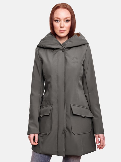 Marikoo Damen Softshelljacke – Mayleen, wasserabweisend mit Kapuze - Image 5