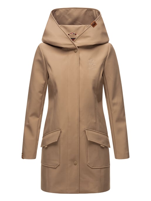 Marikoo Damen Softshelljacke – Mayleen, wasserabweisend mit Kapuze - Image 2