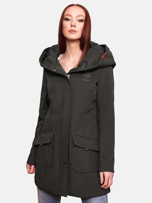 Marikoo Damen Softshelljacke – Mayleen, wasserabweisend mit Kapuze - Image 5