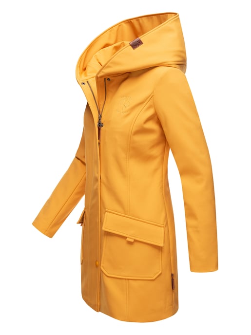 Marikoo Damen Softshelljacke – Mayleen, wasserabweisend mit Kapuze - Image 3