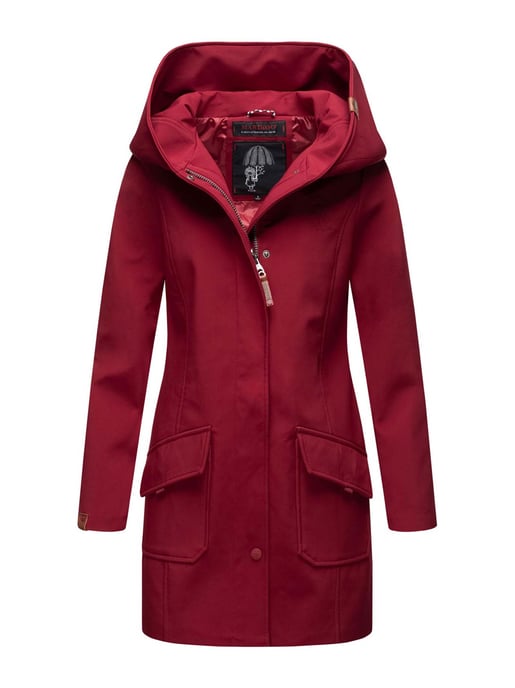 Marikoo Damen Softshelljacke – Mayleen, wasserabweisend mit Kapuze - Image 1