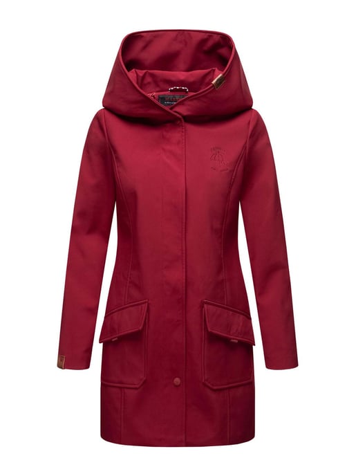 Marikoo Damen Softshelljacke – Mayleen, wasserabweisend mit Kapuze - Image 2