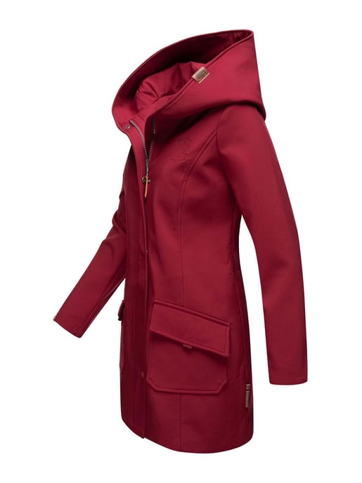 Marikoo Damen Softshelljacke – Mayleen, wasserabweisend mit Kapuze - Image 3