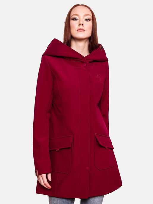 Marikoo Damen Softshelljacke – Mayleen, wasserabweisend mit Kapuze - Image 5