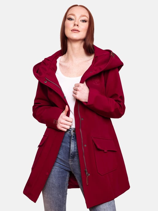 Marikoo Damen Softshelljacke – Mayleen, wasserabweisend mit Kapuze - Image 6