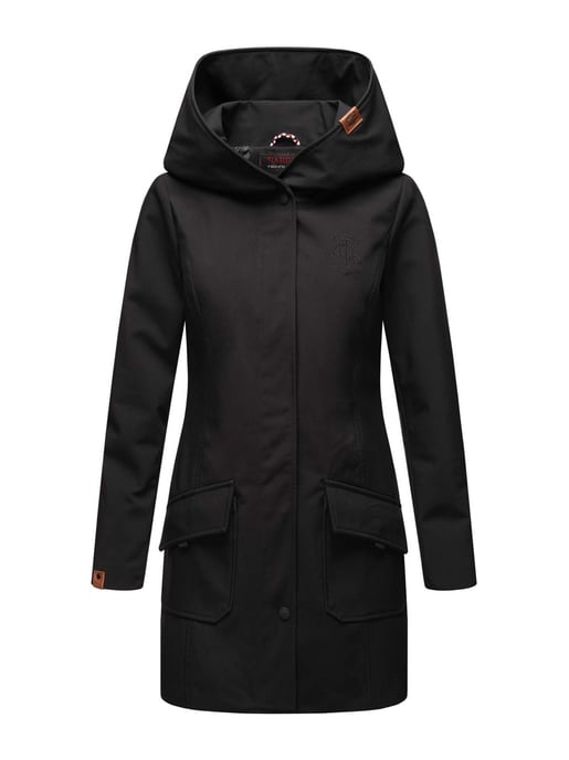 Marikoo Damen Softshelljacke – Mayleen, wasserabweisend mit Kapuze - Image 2