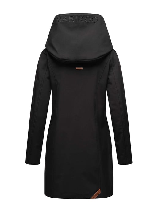 Marikoo Damen Softshelljacke – Mayleen, wasserabweisend mit Kapuze - Image 4