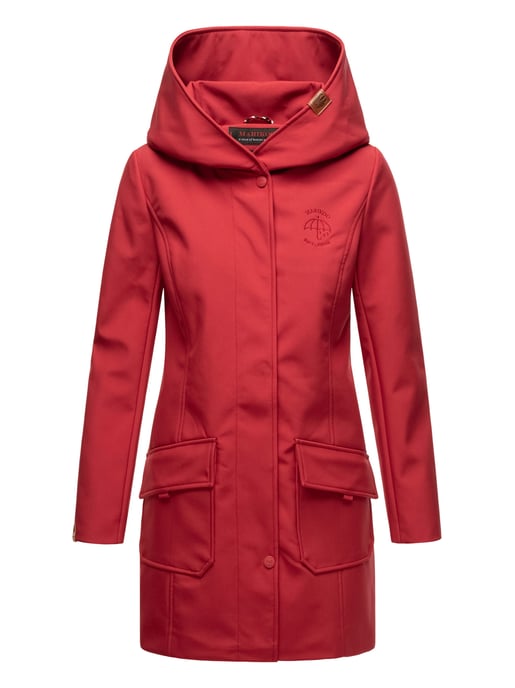 Marikoo Damen Softshelljacke – Mayleen, wasserabweisend mit Kapuze - Image 2