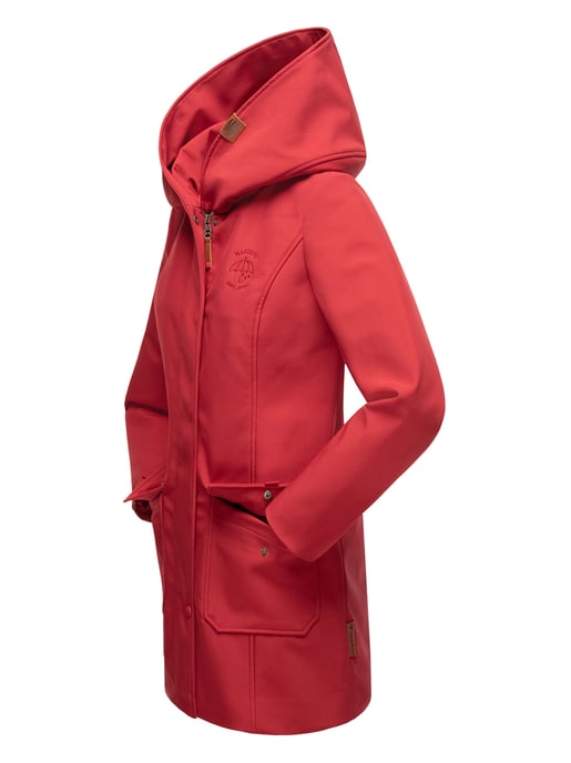Marikoo Damen Softshelljacke – Mayleen, wasserabweisend mit Kapuze - Image 4