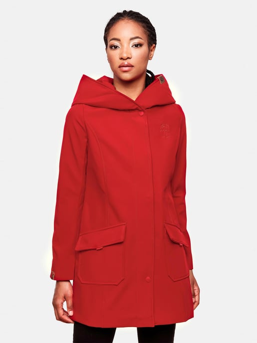 Marikoo Damen Softshelljacke – Mayleen, wasserabweisend mit Kapuze - Image 5