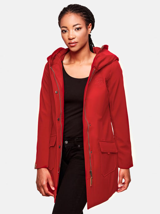Marikoo Damen Softshelljacke – Mayleen, wasserabweisend mit Kapuze - Image 6