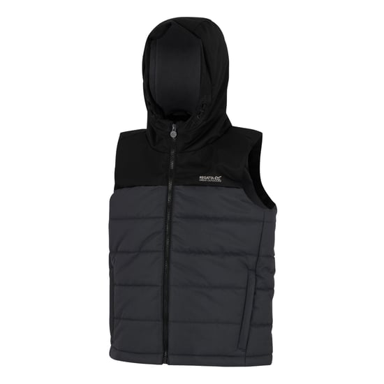 Regatta Kinder Lofthouse Body Warmer (Schwarz/Seal Grau) - Image 3