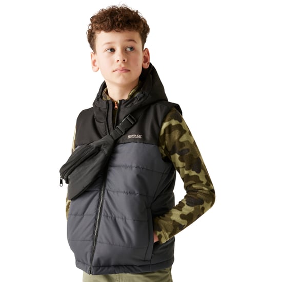 Regatta Kinder Lofthouse Body Warmer (Schwarz/Seal Grau) - Image 4