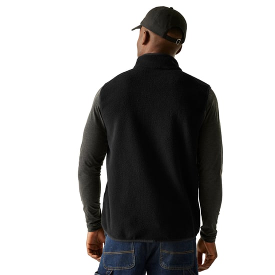 Regatta - "Frankie" Weste für Herren, Teddyfleece (Schwarz) - Image 4